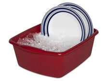 Load image into Gallery viewer, STERILITE 12QT RED Sterlite 12 Quart Dishpan Basin, 1 Pack
