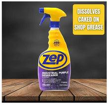 Load image into Gallery viewer, Zep Industrial Purple Cleaner and Degreaser Concentrate - 32 Ounce (Case of 2) R42310 - Easy to Rinse Formula
