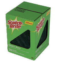 Load image into Gallery viewer, Scotch Brite 3M Heavy Duty Scouring Pads 6&quot;X 9&quot; Heavy Duty Scouring Power Of Scotch-Brite (20 Pack)
