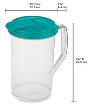 Load image into Gallery viewer, Sterilite 2 QT, Round Pitcher, AS Shown
